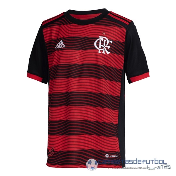 Casa Camiseta Flamengo Equipación 2022 2023 Rojo