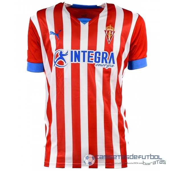 Casa Camiseta Real Sporting de Gijón Equipación 2022 2023 Rojo