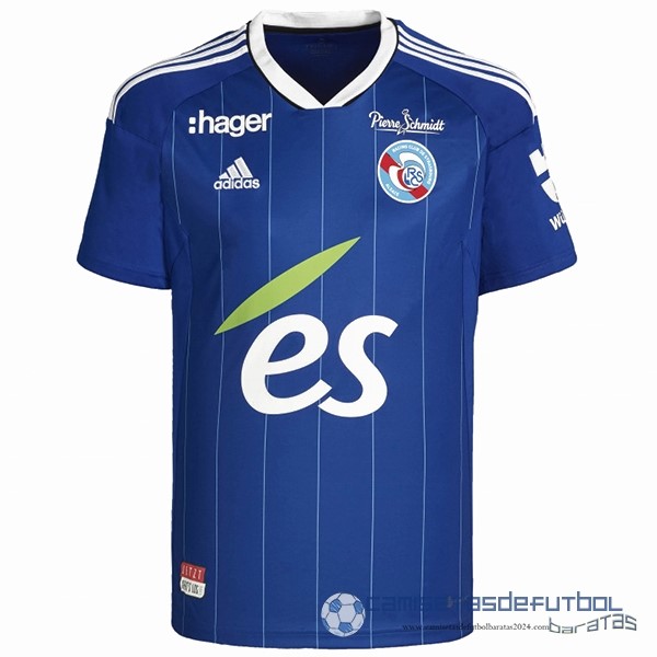 Tailandia Casa Camiseta Estrasburgo Equipación 2022 2023 Azul