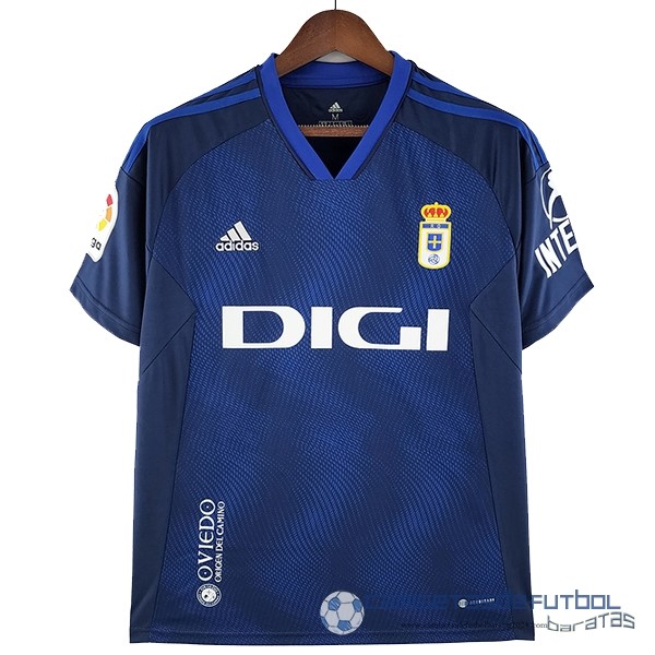 Tailandia Casa Camiseta Real Oviedo Equipación 2022 2023 Azul