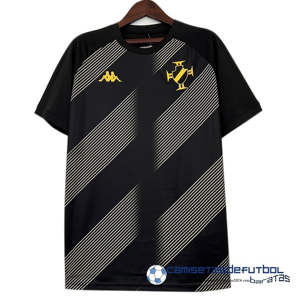 Kappa Tailandia Especial Camiseta Vasco da Gama Equipación 2023 2024 Negro Gris