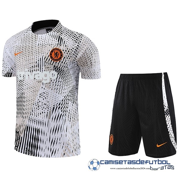 Nike Entrenamiento Conjunto Completo Chelsea Equipación 2023 2024 Blanco I Negro