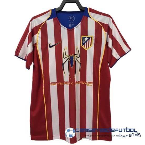 Casa Camiseta De Atlético Madrid Retro 2004