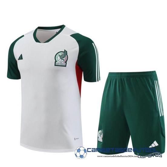 Entrenamiento Conjunto Completo México Equipación 2023 Blanco I Verde