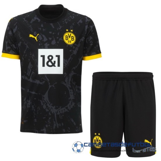 Segunda Conjunto De Borussia Dortmund Niños Equipación 2023 2024