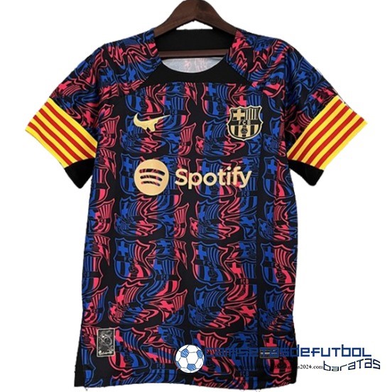Tailandia Especial Camiseta Del Barcelona Equipación 2023 2024 Purpura I Azul