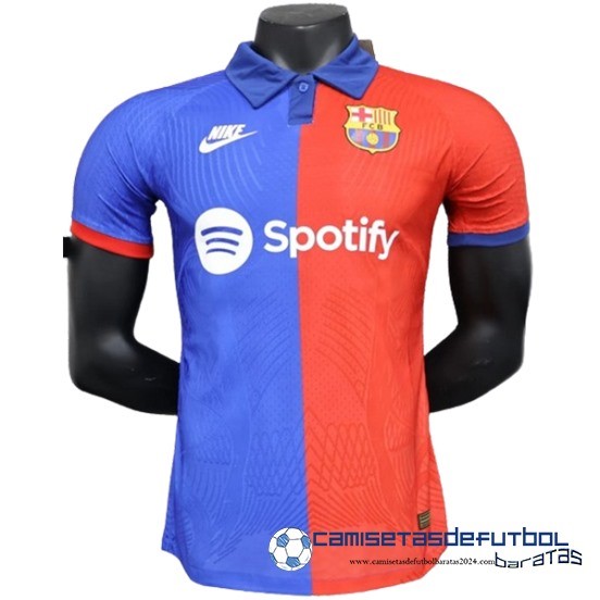 Tailandia Jugadores Especial Camiseta Del Barcelona Equipación 2023 2024 Azul Rojo
