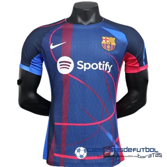 Tailandia Jugadores Especial Camiseta Del Barcelona Equipación 2023 2024 I Azul