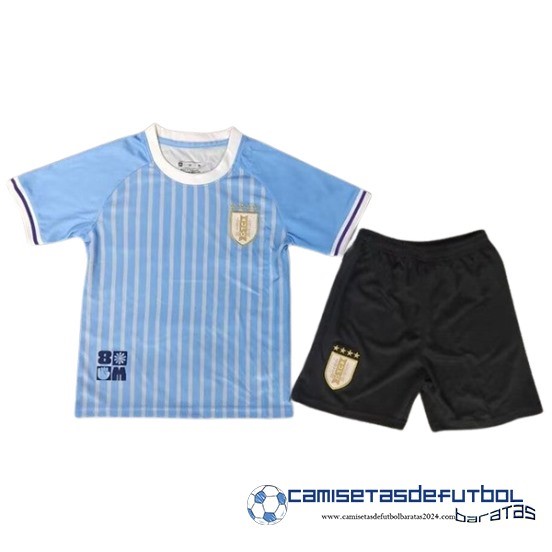 Casa Conjunto De Niños Uruguay Equipación 2024