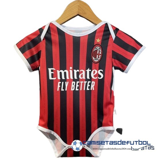 Casa Onesies Niños AC Milan Equipación 2024 2025