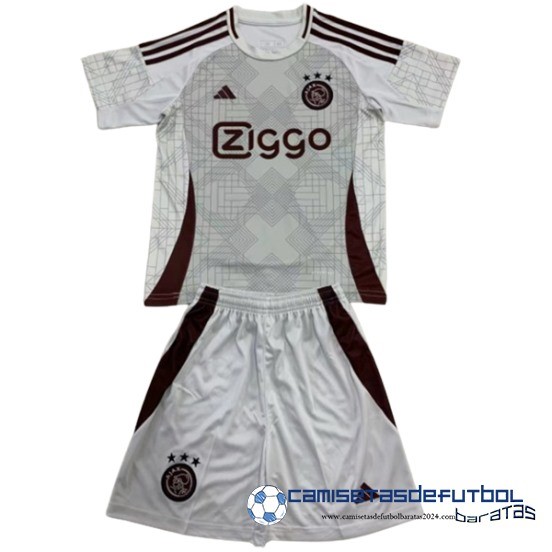 Concepto Conjunto De Hombre Ajax Equipación 2024 2025 Gris