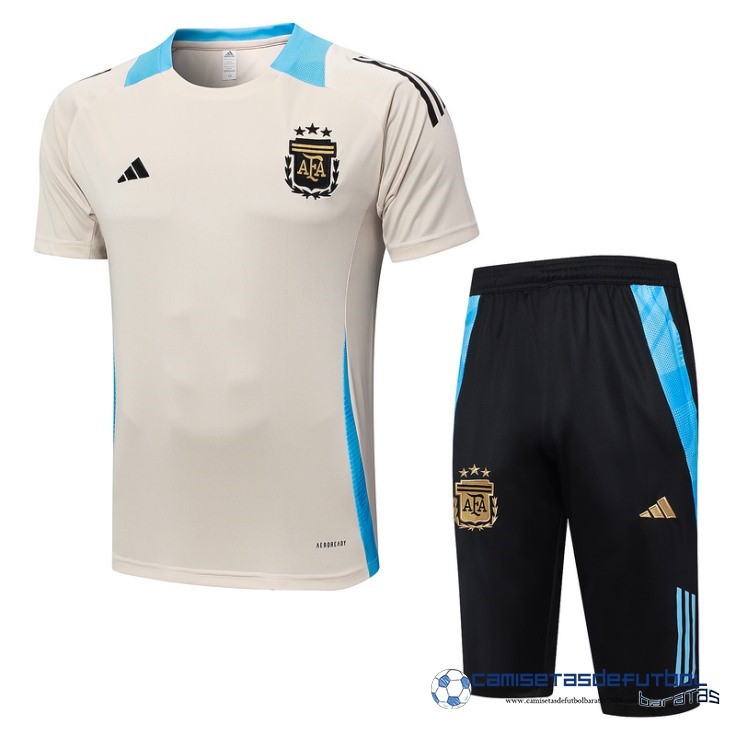 Entrenamiento Conjunto Completo Argentina Equipación 2024 Amarillo Negro