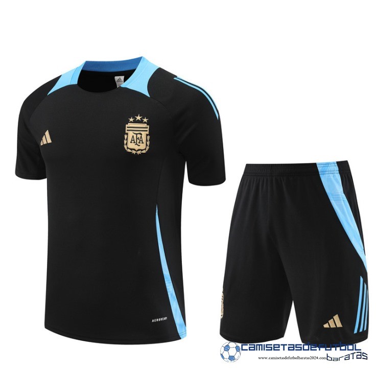 Entrenamiento Conjunto Completo Argentina Equipación 2024 Negro III Azul