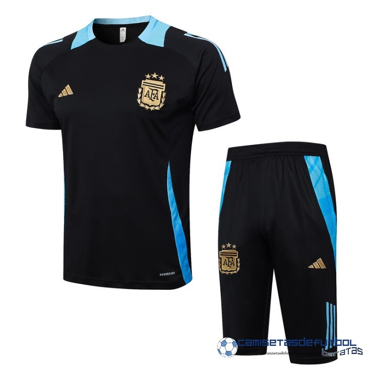 Entrenamiento Conjunto Completo Argentina Equipación 2024 Negro II Azul