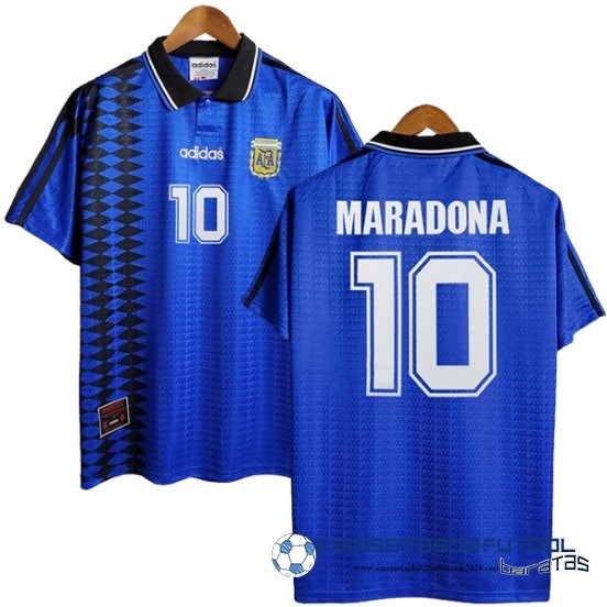 NO.10 Maradona Segunda Camiseta Argentina Retro 1994