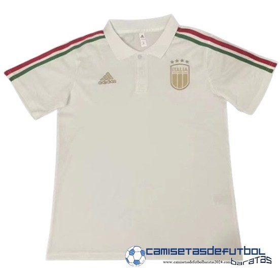 Polo Italia Equipación 2024 Blanco