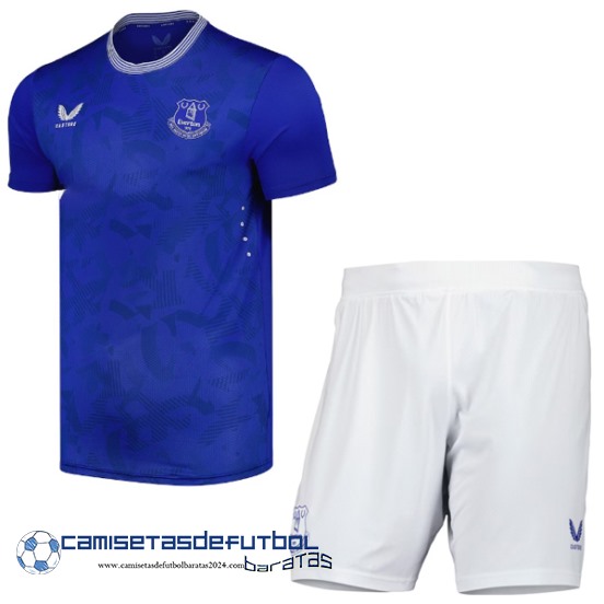 Casa Conjunto De Niños Everton Equipación 2024 2025 Azul