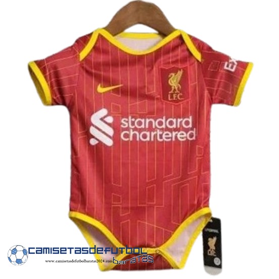 Casa Onesies Niños Liverpool Equipación 2024 2025 Rojo