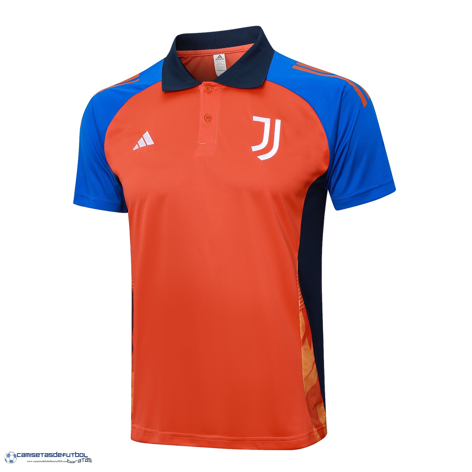 Polo Juventus Equipación 2024 2025 Naranja Azul