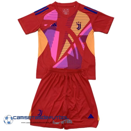 Portero Conjunto De Hombre Juventus Equipación 2024 2025 Rojo