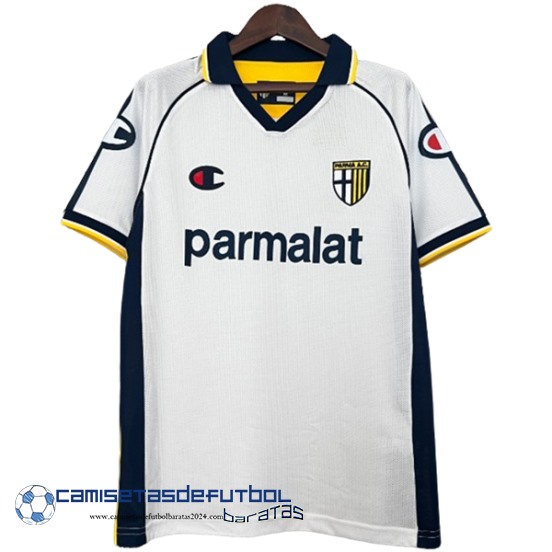 Segunda Camiseta Parma Retro 2003 2004 Blanco