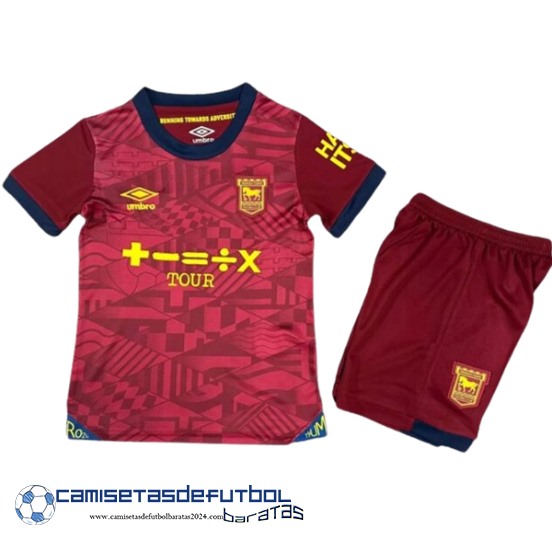 Segunda Conjunto De Niños Ipswich Town Equipación 2024 2025 Rojo