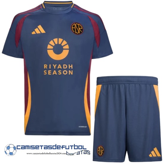 Tercera Conjunto De Hombre As Roma Equipación 2024 2025 Azul