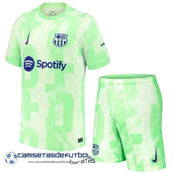 Tercera Conjunto De Hombre Barcelona Equipación 2024 2025 Verde